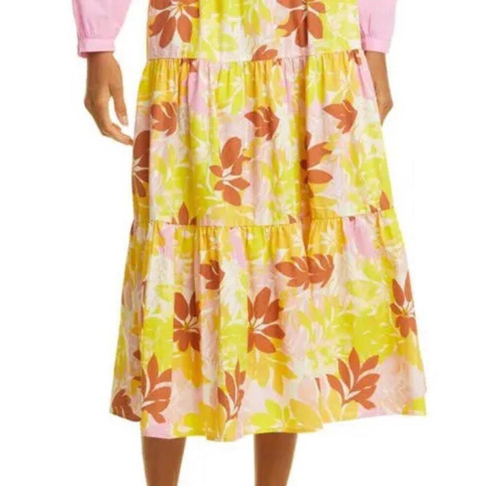 XiRENA Angeline Floral Tiered Maxi Skirt
